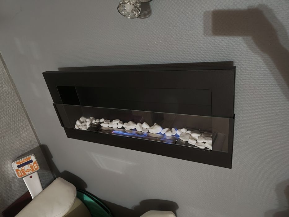 Bio kominek z akcesoriami 80x40