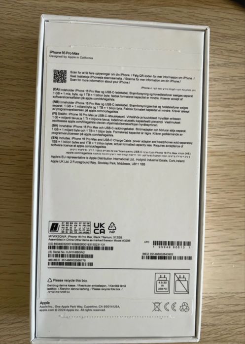 Iphone 16 pro max