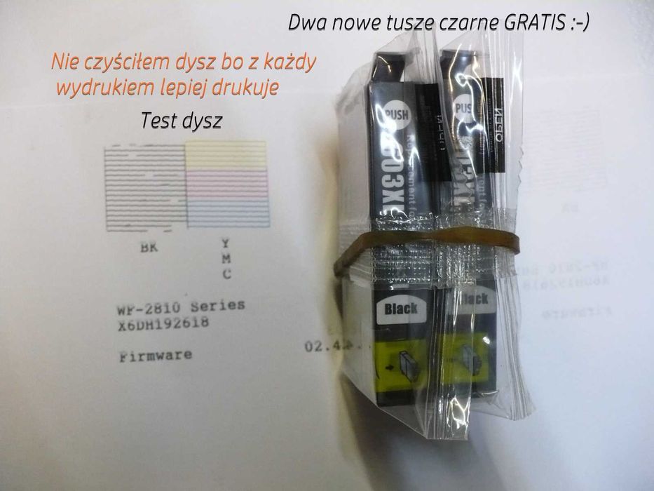 Epson WF-2810 WiFi Sprawna na tanie tusze