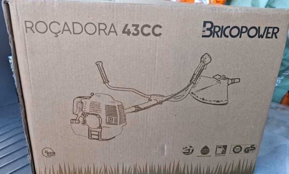 Roçadora 43 cc disco e fio