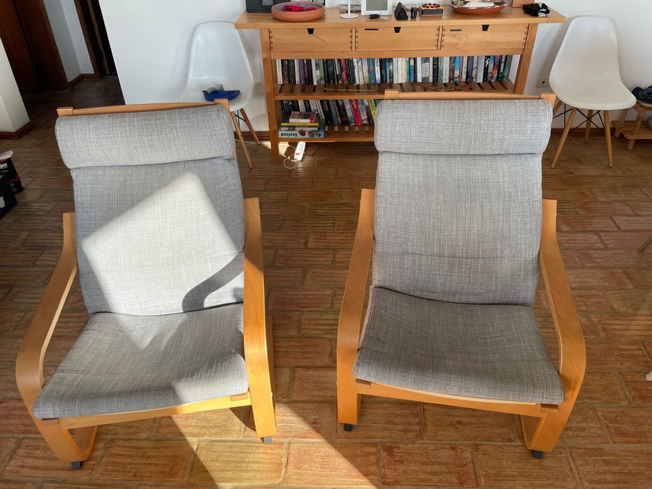IKEA POÄNG - cadeira de balanço - poltronas