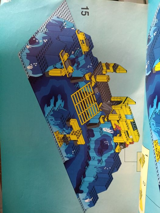 Manual de instruções do set Lego 6195 - Neptune Discovery Lab