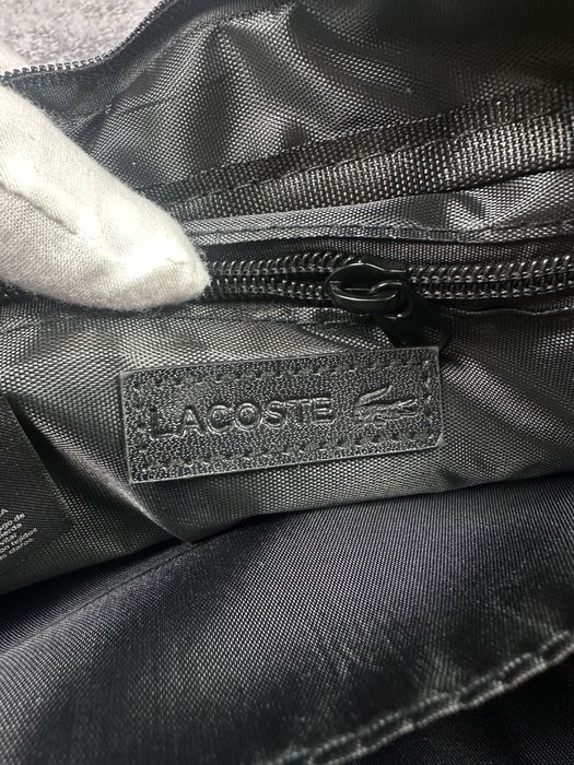 Нова чоловіча  лакоста/lacoste якісна сумка щільна тканина брендова