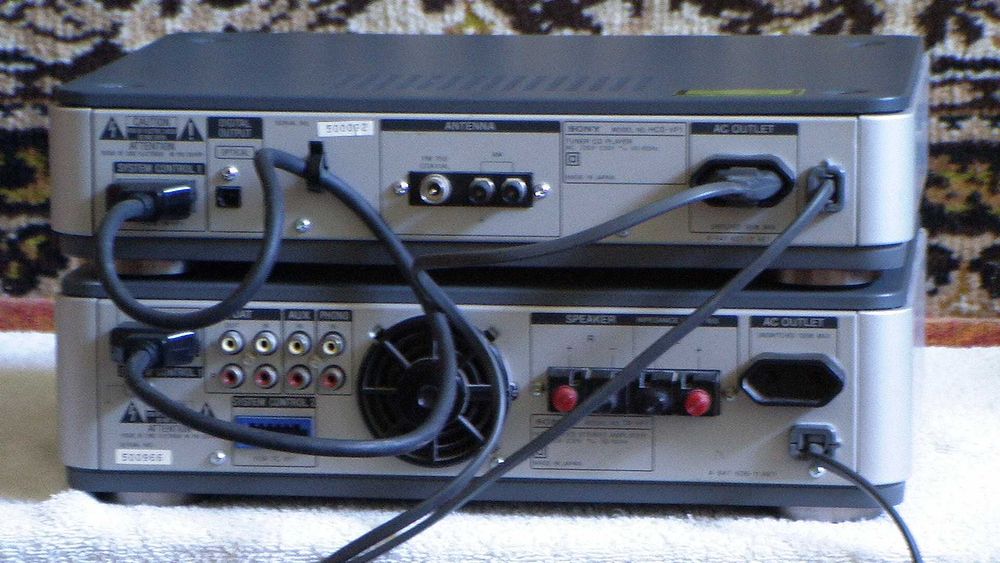 HI-End система Усилитель SONY TA-VF1 + CD проигрыватель SONY HCD VF-1  "Placido" Made In Japan