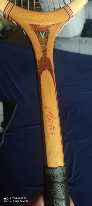 Rakieta tenisowa drewniana Artio champion