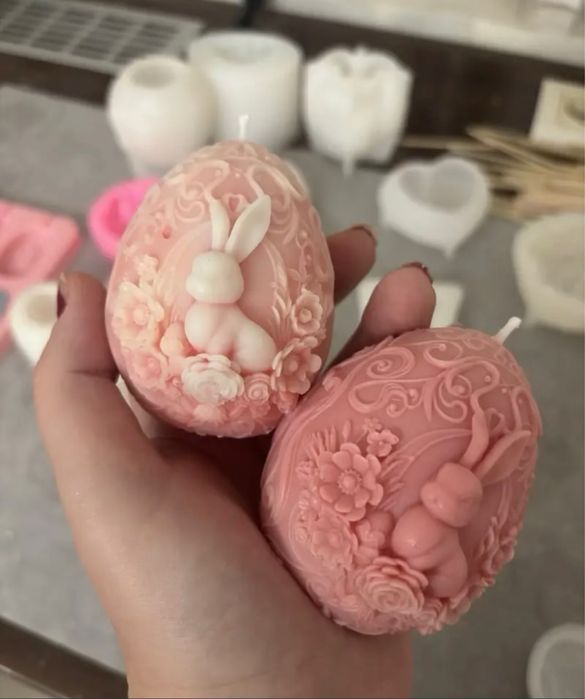 Свічі воскові ручної роботи