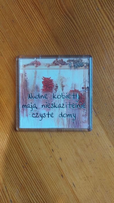 Zabawny magnes na lodówkę