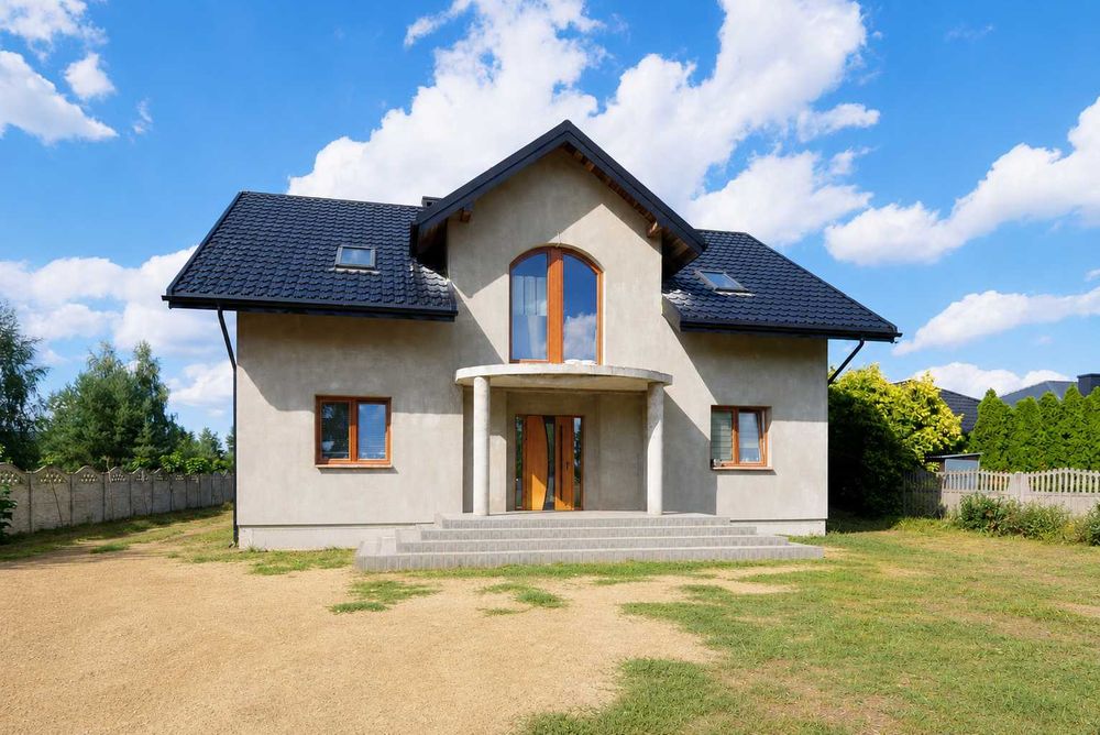 Dom 117,80 m², działka 1,77 ha, Adamów, Bełchatów