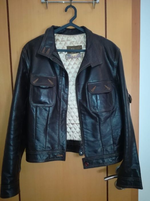 Blusão pele Coronel Tapiocca