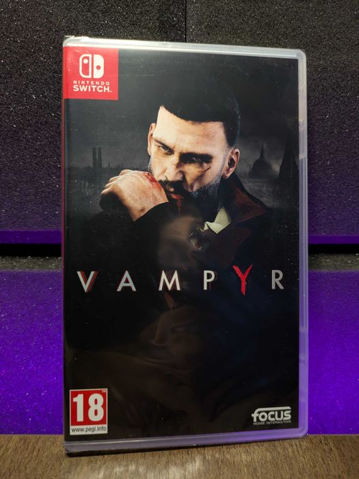 Vampyr Nintendo Switch - przygodowa gra akcji, wampir, PL