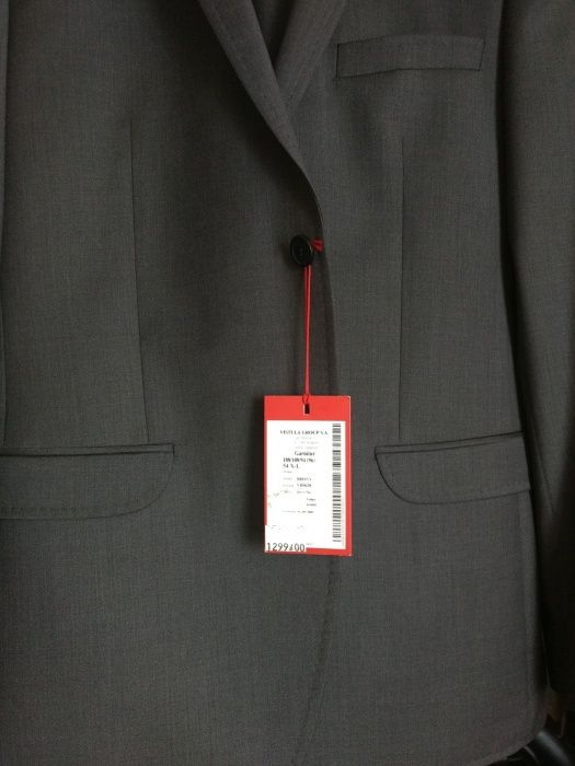 Garnitur Vistula 188/108/94 red slim stalowy szary