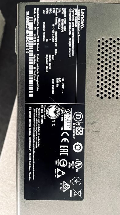 Computador i5 3GHz 1TB HDD 16GB RAM GTX1650