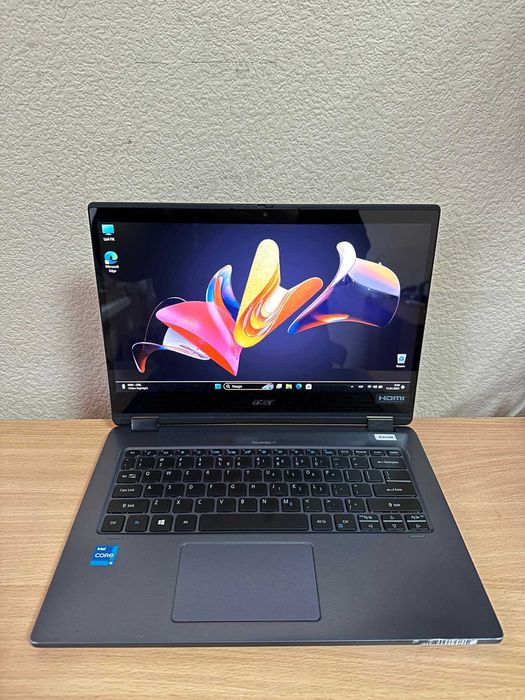 ноутбук трансформер Acer Travel 14"FullHD IPS 1135G7 /8GB/256 + стилус