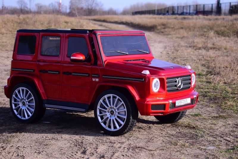 Auto samochód na akumulator Mercedes G500 samochodzik autko SUV RC