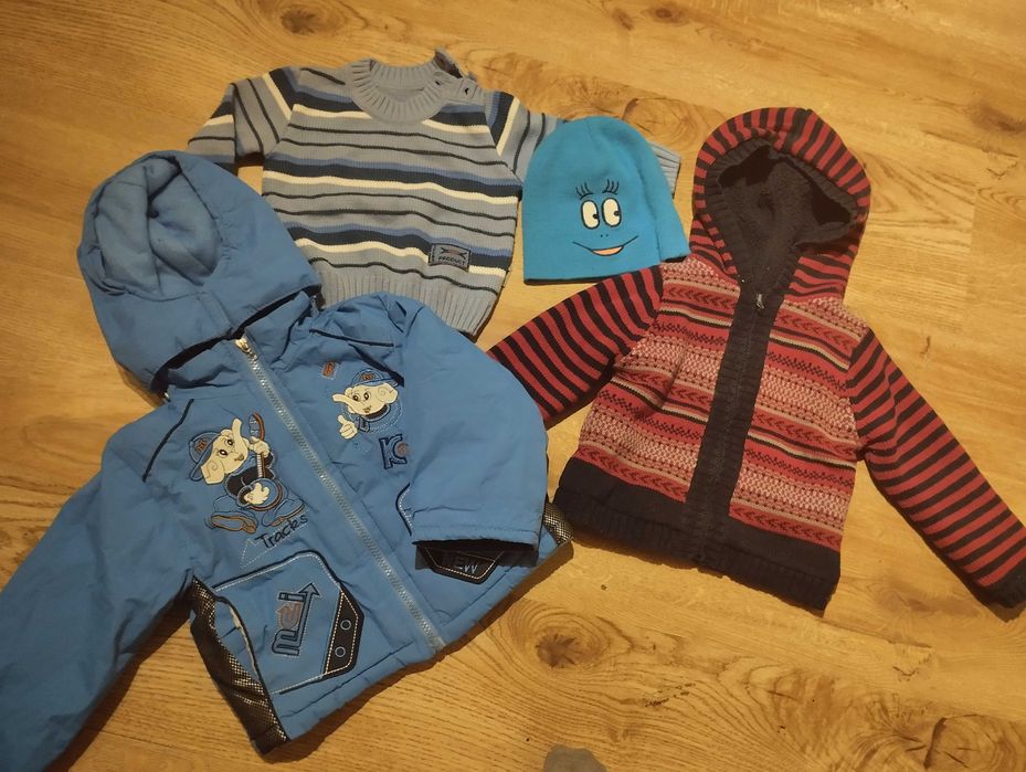 Ubranka dla chłopca rozmiar 80cm