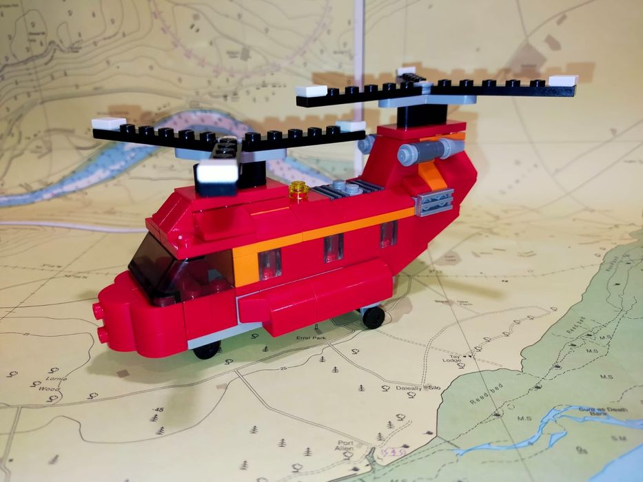 LEGO Creator 3w1 31003 Śmigłowiec samolot poduszkowiec