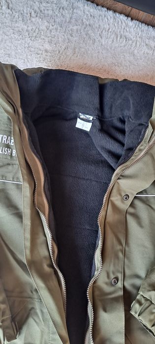 Kurtka służbowa oliwkowa z podpinką L