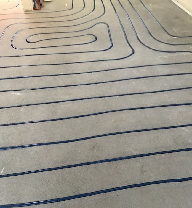 Renowacja i szlifowanie posadzek betonowych- Ogrzewanie podłogowe