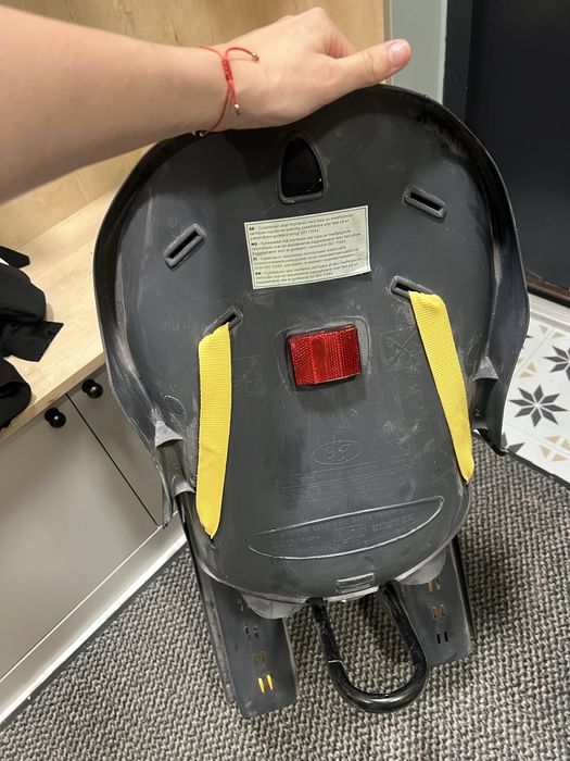 Fotelik rowerowy dla dziecka do 22 kg