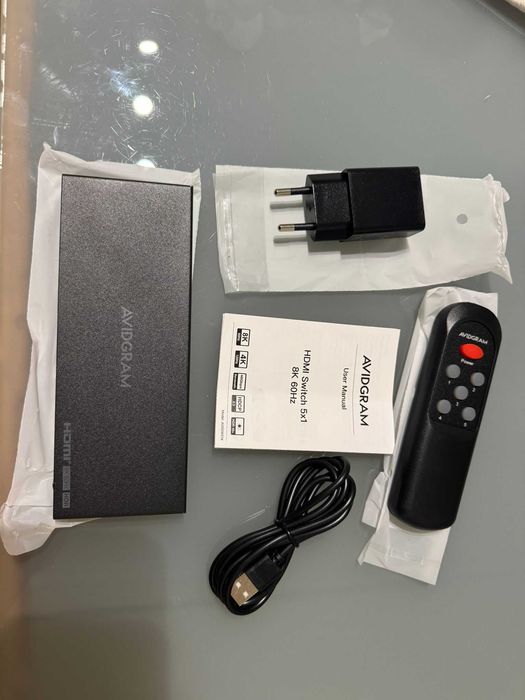 AVIDGRAM AG5SW51X HDMI 2.1 Switch 5x1 8K 60Hz