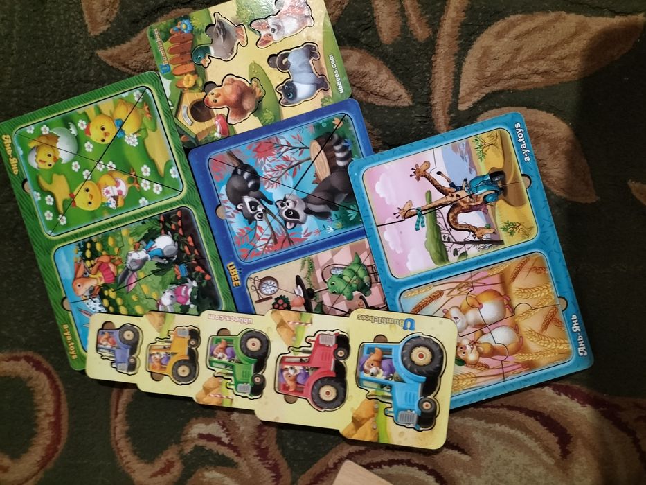 Мозаика детская, пазлы