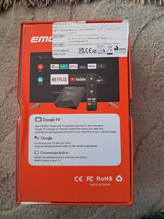TV  Box Z1 Max 2 sztuki