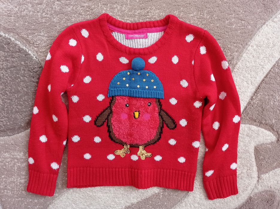 Тепла новорічна кофта