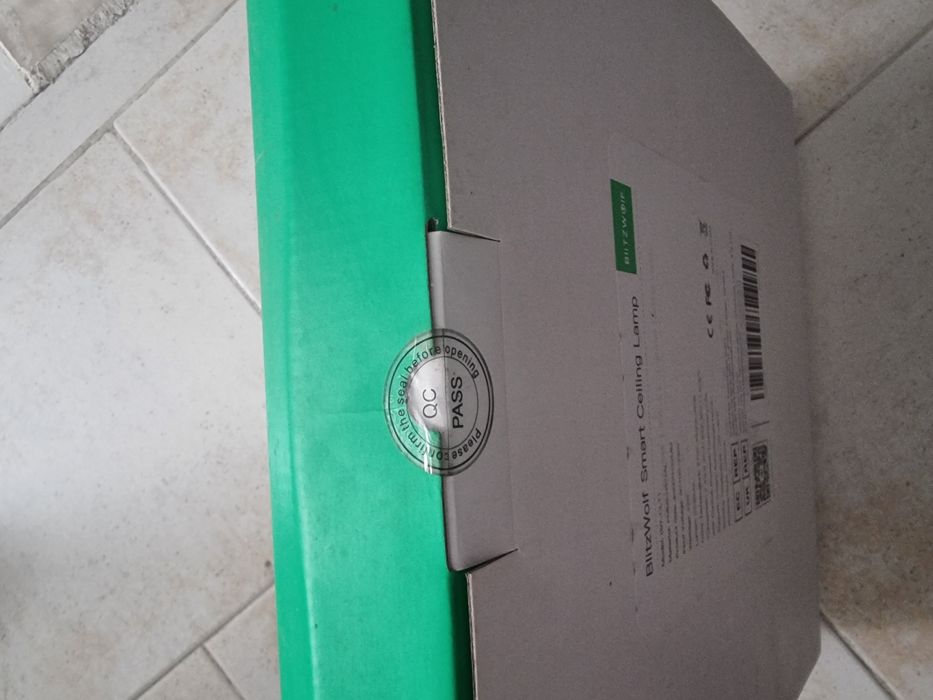 Candeeiro de teto BlitzWolf BW-CLT1 led rgb novo