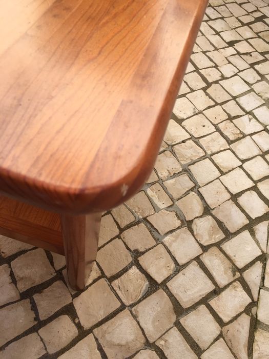 Mesa de apoio madeira maciça