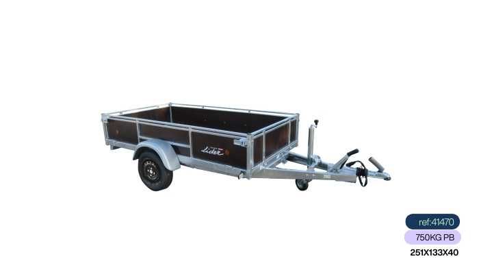 Reboques / Atrelados Caixa Madeira Lider 750kg