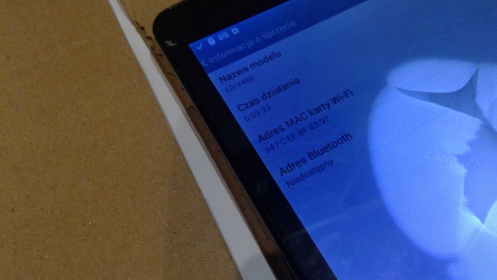 Tablet LG ZNFV490 V490  T249