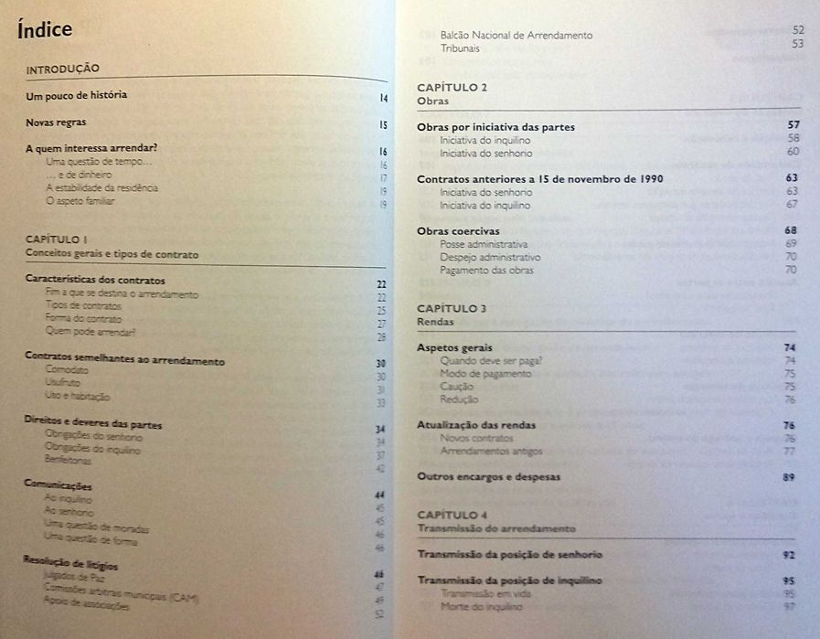 Arrendamento p/habitação. Guia Prático Inquil e Senhorios. Inclui port
