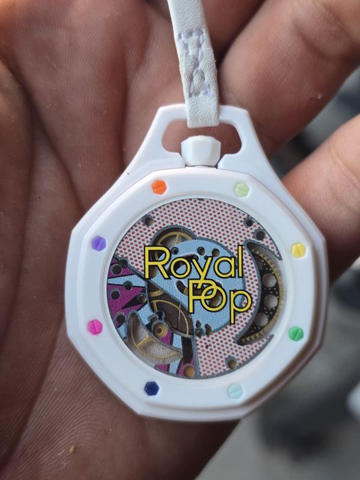 Relógio AP x Swatch Royal Pop