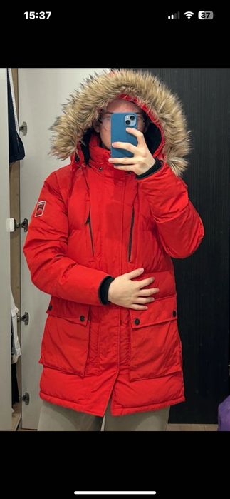 DO NEGOCJACJI Kurtka zimowa SuperDry rozmiar L