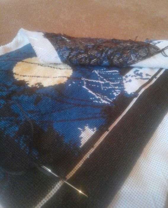 Вишита картина Повний місяць