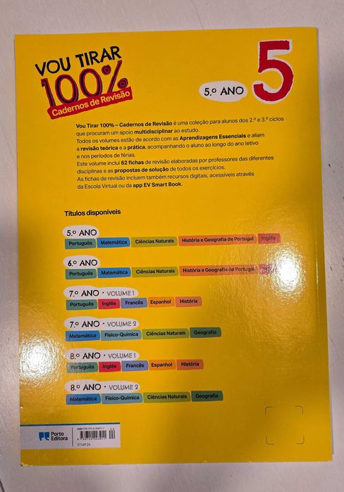 Livros Preparar os Testes 5º Ano
