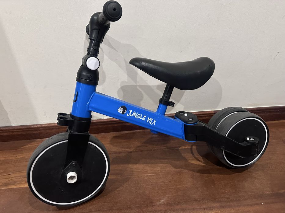 Triciclo infantil conversivel 3 em 1