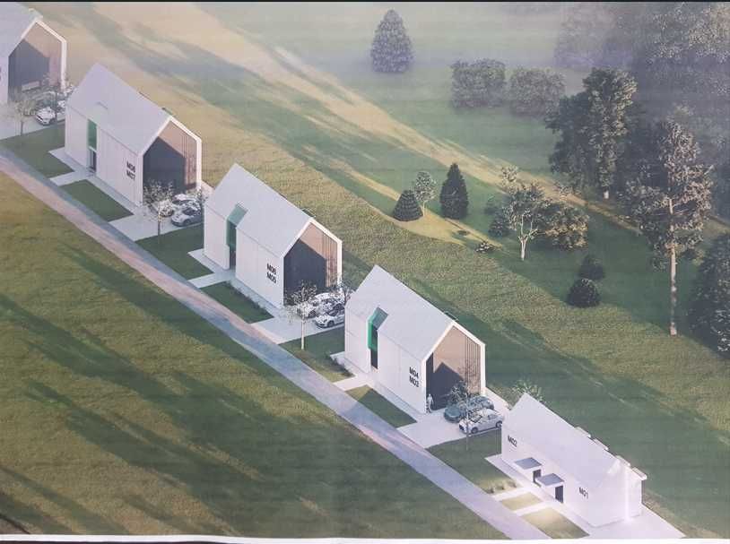 Działki od 8 do 18 ar z projektem architektonicznym