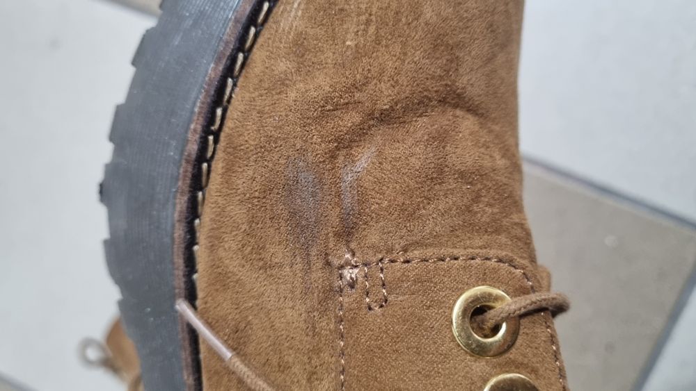 Brązowe półbuty oksfordy na platformie stradivarius 38
