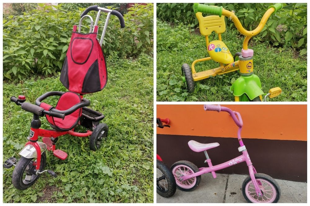 Велосипед 3-х колісний дитячий беговел