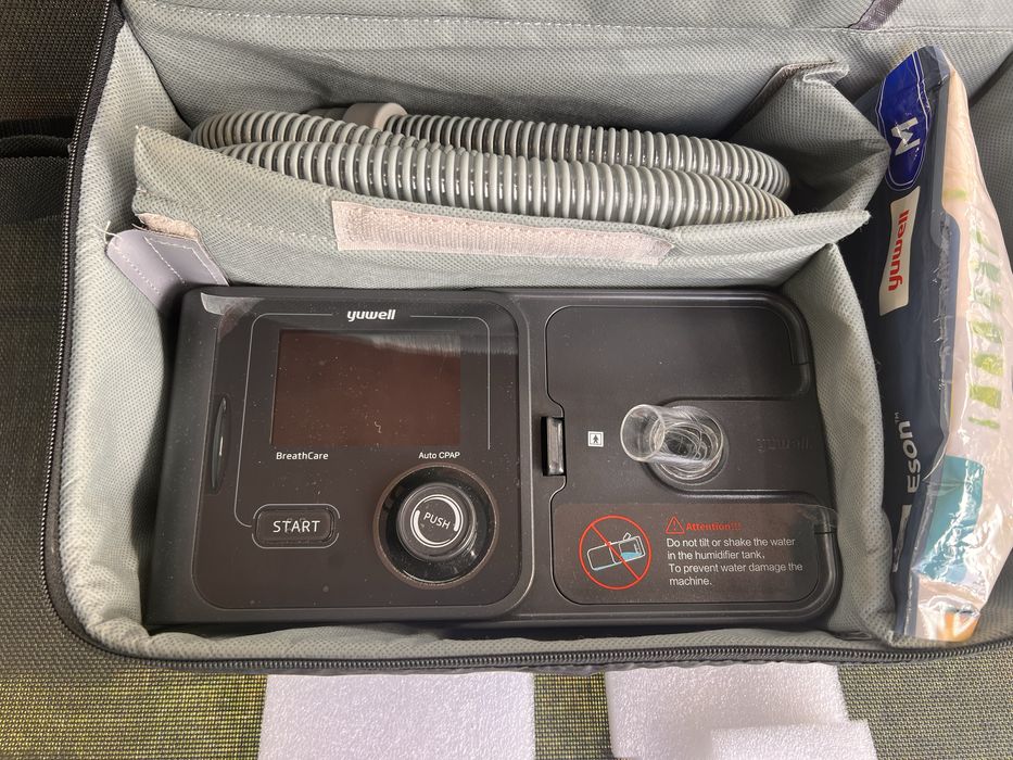 Aparat marki Yuwell model yh580 CPAP do leczenia bezdechu sennego