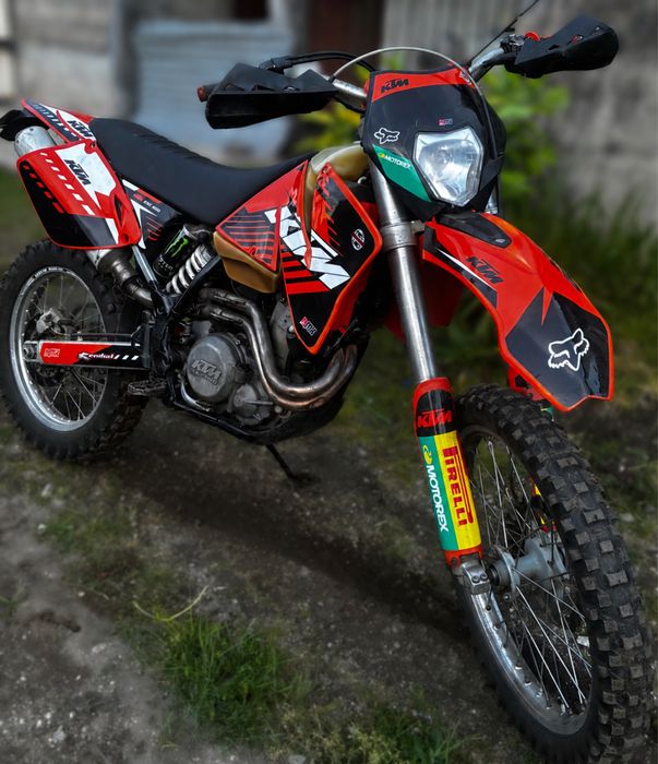 KTM 400 EXC 2001 matriculada