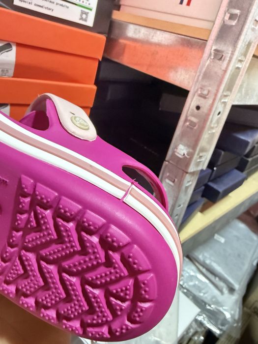 Уцінка Crocs Kids Sandal дитячі рожеві сандалі для дівчинки босоножки девочки