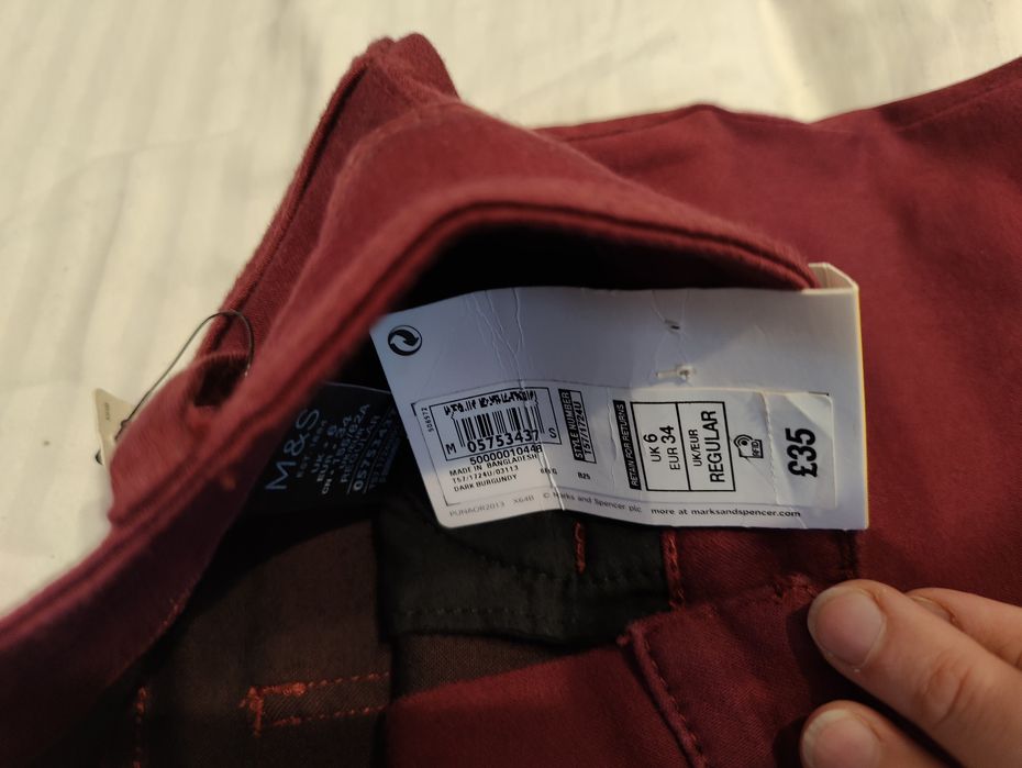 Штани/джинси прямого крою Per una/M&S 34 розмір