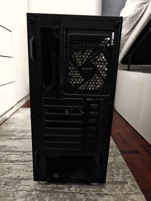 Caixa de Computador Tempest Airflow Umbra RGB ATX Preta