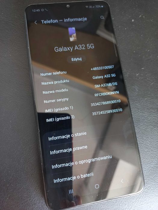Samsung Galaxy A32 5G 64GB Black