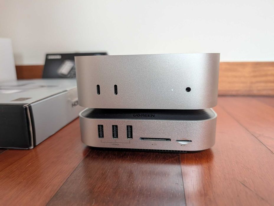 Apple Mac mini M4 (16GB/256GB) + Dock Ugreen 40Gbps + SSD Samsung 1TB [Excelente Estado / Caixa]