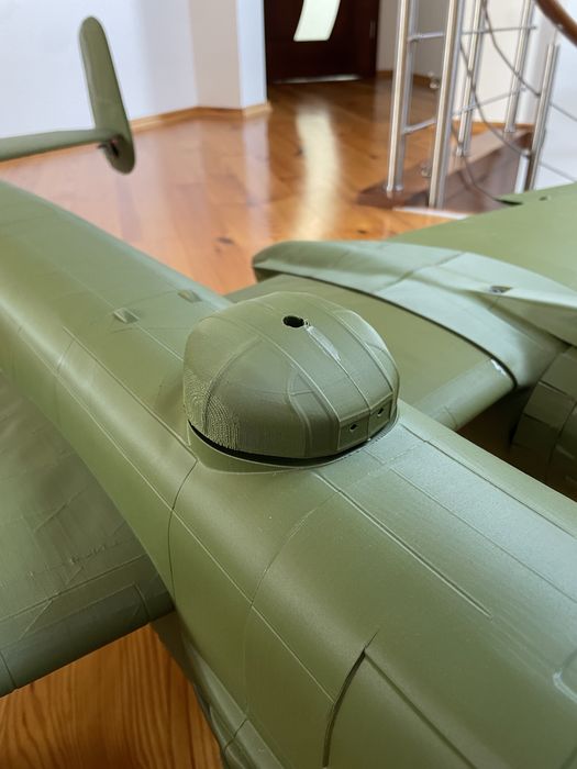 b25 bombowiec samolot rc druk3d