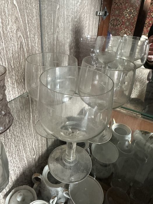 Стаканы, рюмки , бокалы