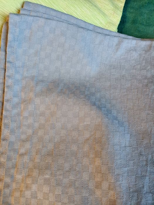 Bawełniany niebieski obrus hemtex duży